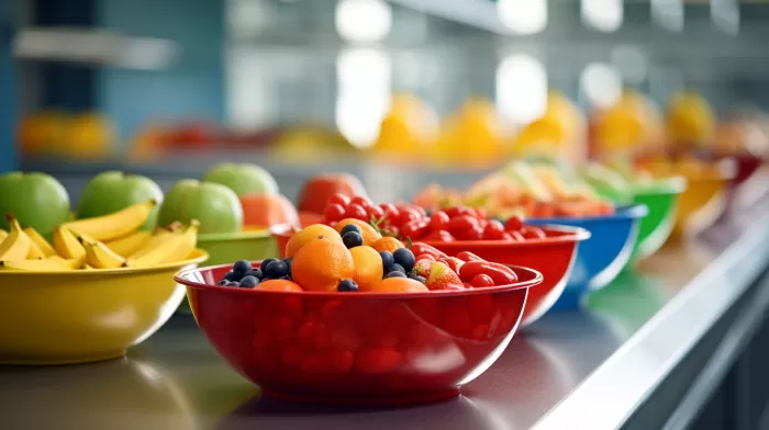 Colorful Bowls Double Kids' Fruit Fun at School Lunches!