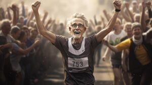 A Century in the Making: Man Rockets Past 100 and Marathon Finish Line