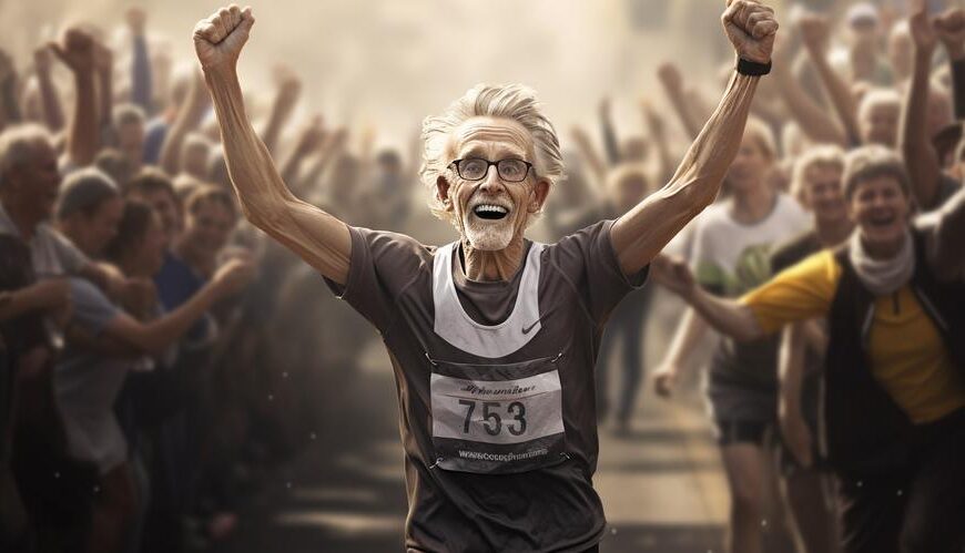 A Century in the Making: Man Rockets Past 100 and Marathon Finish Line