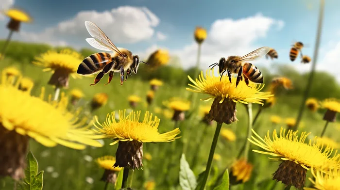 Bees Beware: Sweet Treats Laced with Pesticides Could Spell Trouble