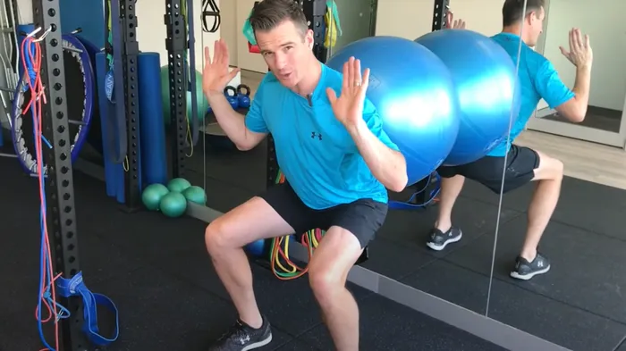 Boost Your Legs with Swiss Ball Squats: A Simple Trick for Stronger Thighs and Calves