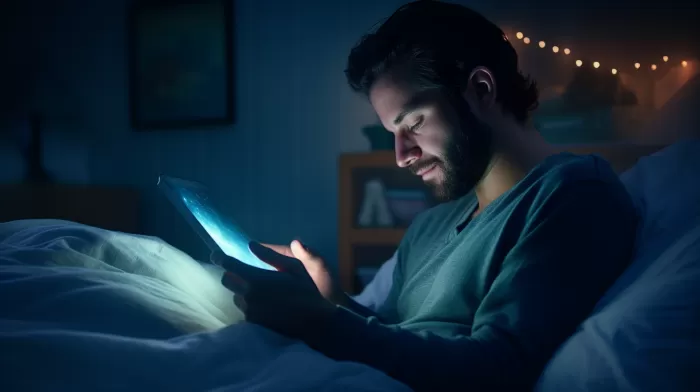 Could Your Bedtime Screen Time Boost Your Cancer Risk?